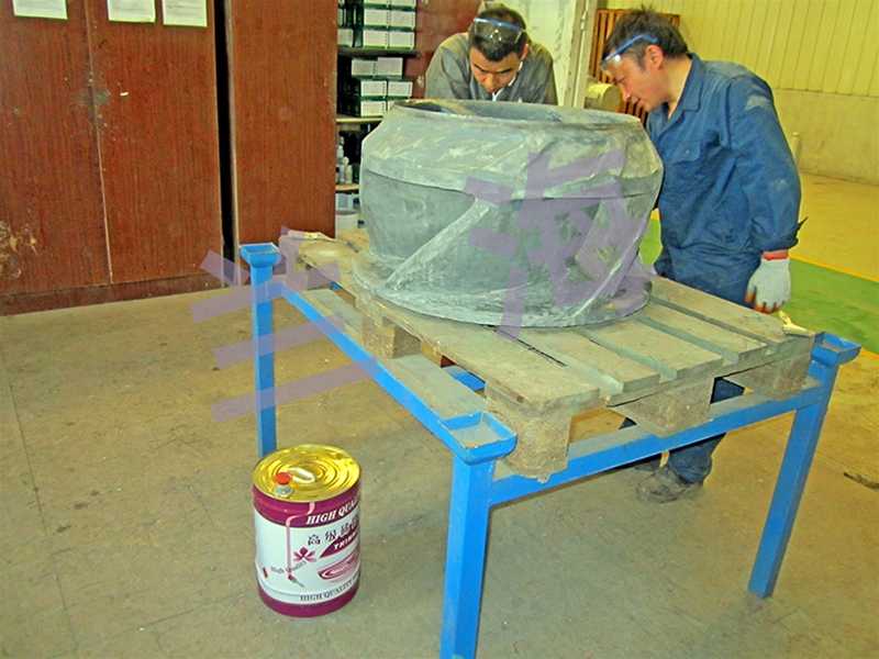 研究泵葉輪修復細節(jié)